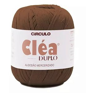 FIO CLÉA DUPLO COR 7190 CHOCOLATE QUENTE 150 GR 508 MTS CÍRCULO