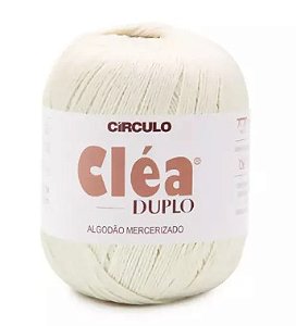 FIO CLÉA DUPLO COR 8176 OFF WHITE 150 GR 508 MTS CÍRCULO