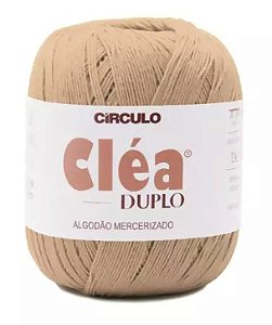 FIO CLÉA DUPLO COR 7650 AMÊNDOA 150 GR 508 MTS CÍRCULO