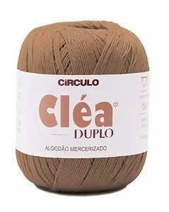 FIO CLÉA DUPLO COR 7270 TERRA MOLHADA 150 GR 508 MTS CÍRCULO