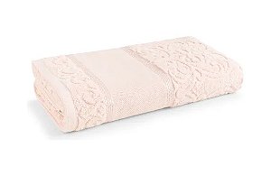 TOALHA ROSTO P/B MELINA II 50X80 COR 60107 SALMÃO - KARSTEN