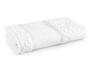 TOALHA VISITA P/P 33X50 MELINA COR 01 BRANCO KARSTEN