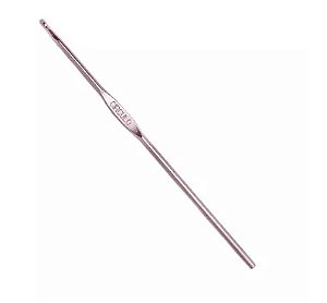 AGULHA CROCHE 3,0MM ALUMÍNIO CÍRCULO