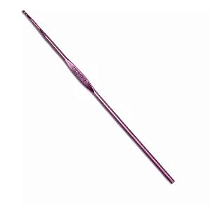 AGULHA CROCHE 2,0MM ALUMÍNIO CÍRCULO
