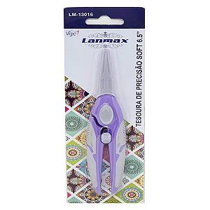 TESOURA DE PRECISÃO SOFT 6,5 POL LANMAX