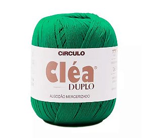FIO CLÉA DUPLO COR 5363 ESMERALDA 150 GR 508 MTS CÍRCULO