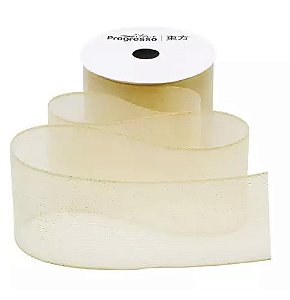 FITA METALIZADA M011-038 COR 203 OURO 10 MTS