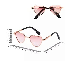 OCULOS PARA AMIGURUMI 8,2X3,5 REF 455466 COR 80 CORAÇÃO CÍRCULO