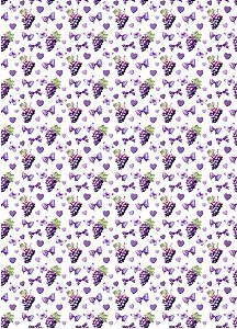 TRANSFER TÊXTIL 20X27,5CM TTR6-031 UVAS II LITOARTE