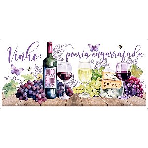 TRANSFER TÊXTIL 27,5X12,8CM TTB5L-021 BARRA UVA LITOARTE