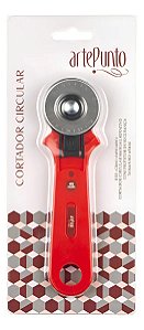 CORTADOR CIRCULAR COM PROTETOR DE SEGURANÇA CR001 045 015 001 VERMELHO ARTEPUNTO