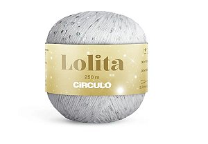 FIO LOLITA COR 8001 BRANCO 250 MTS 100G CÍRCULO