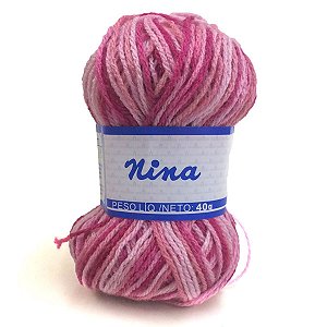 FIO NINA 40GR COR 2017 ROSADA