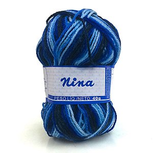 FIO NINA 40GR COR 6466 AZURE MIX