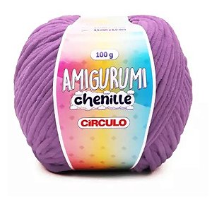 FIO AMIGURUMI CHENILLE COR 6034 REALEZA 100G CÍRCULO