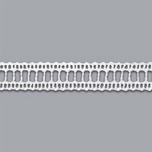 RENDA DE ALGODÃO REF-RA001 COR 001 BRANCO 1,2CM 10 MTS ARTEPUNTO