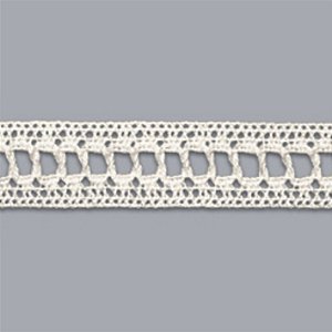 RENDA DE ALGODÃO REF-RA005 COR 084 CRÚ 1,8CM 10 MTS ARTEPUNTO