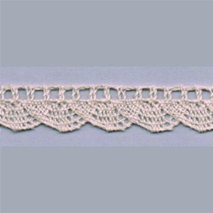 RENDA DE ALGODÃO REF-RA014 COR CRÚ 1,2CM 10 MTS ARTEPUNTO