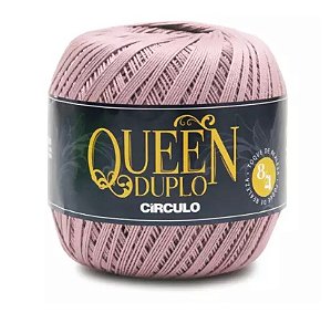 FIO QUEEN DUPLO 8/4 COR 3719 CREPE 100 GR CÍRCULO