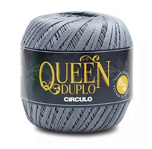FIO QUEEN DUPLO 8/4 COR 2463 AZUL REI 100 GR CÍRCULO