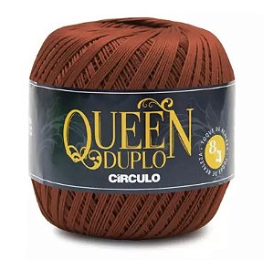 FIO QUEEN DUPLO 8/4 COR 7529 TERRACOTA 100 GR CÍRCULO