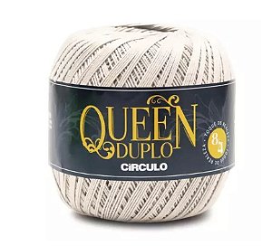 FIO QUEEN DUPLO 8/4 COR 8176 OFF WHITE 100 GR CÍRCULO