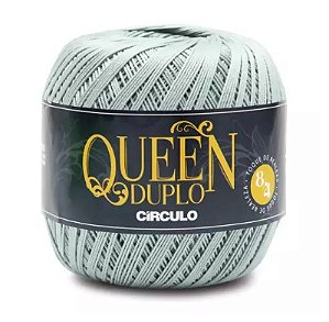 FIO QUEEN DUPLO 8/4 COR 8013 GLACIAL 100 GR CÍRCULO