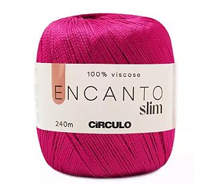 FIO ENCANTO SLIM COR 3754 ROSA PINK 100 GR