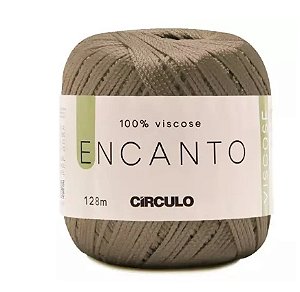FIO ENCANTO COR 7059 SÂNDALO 100 GR 128 MTS