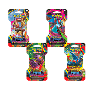 BLISTER UNITÁRIO POKÉMON ME02 FOGO FANTASMAGÓRICO