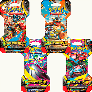 BLISTER UNITÁRIO POKÉMON ME01 MEGAEVOLUÇÃO