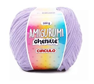 FIO AMIGURUMI CHENILLE COR 6029 ORQUIDEA 100G CÍRCULO