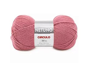 FIO NETUNO CÍRCULO COR 4318 ROSA FUMÊ 100 GR