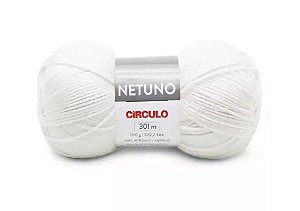 FIO NETUNO CÍRCULO COR 8001 BRANCO 100 GR