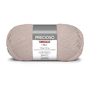 FIO PRECIOSO CÍRCULO COR 8176 OFF WHITE 100 GR