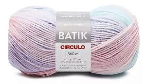 FIO BATIK CÍRCULO 100 GR COR 9978 MESCLA SINFONIA