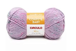 FIO CONFETE BABY CÍRCULO COR 6140 ALFAZEMA