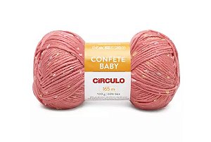 FIO CONFETE BABY CÍRCULO COR 3418 VITAMINA C