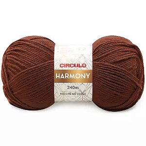 FIO HARMONY 240 MTS 100 GR COR 854 CHOCOLATE