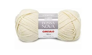 LÃ BOSSA NOVA CÍRCULO COR 0020 NATURAL 100 GR