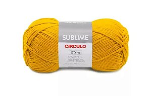 FIO SUBLIME CÍRCULO COR 1289 CANÁRIO 100 GR