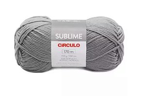 FIO SUBLIME CÍRCULO COR 0700 ALUMÍNIO 100 GR