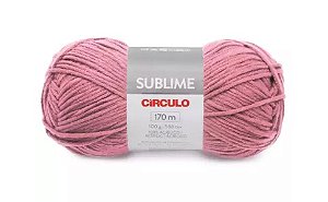 FIO SUBLIME CÍRCULO COR 0355 JUJUBA ROSA 100 GR