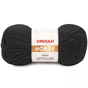 FIO HOBBY 160 MTS 100 GR COR 940 PRETO