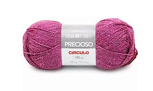FIO PRECIOSO CÍRCULO COR 6345 AMOREIRA 100 GR