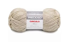 FIO PRECIOSO CÍRCULO COR 1719 CREME DE MANTEIGA 100 GR