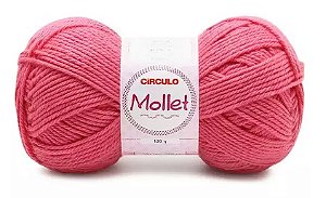 FIO MOLLET CIRCULO COR 3182 PITAYA 100 GR