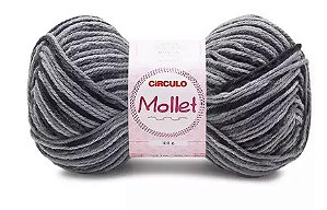 FIO MOLLET CIRCULO COR 9199 MESCLA NUBLADO 100 G