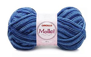 FIO MOLLET CIRCULO COR 9172 MESCLA AMULETO 100 GR