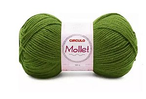 FIO MOLLET CIRCULO COR 5329 ACELGA 100 G